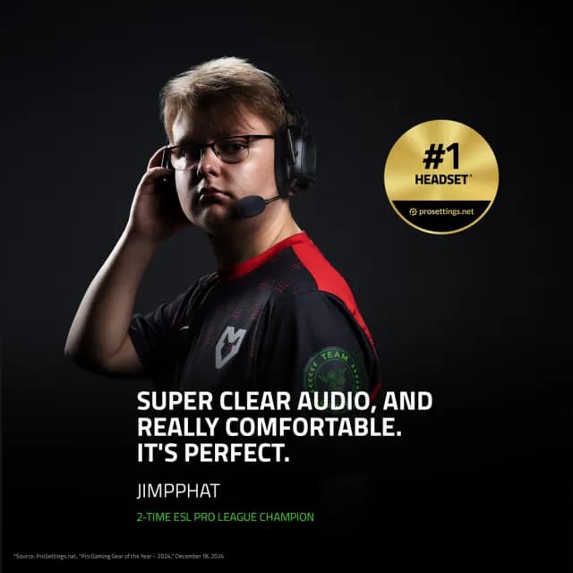 【Razer 雷蛇】BlackShark V2 Pro 黑鯊V2 Pro 無線電競耳機(2023)
