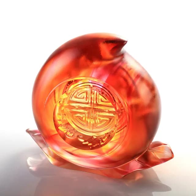 【琉璃工房 LIULI】好日好年好一生 入厝禮/轉任/感謝(送禮/琉璃/禮物/水晶/藝術品/禮贈/企業)