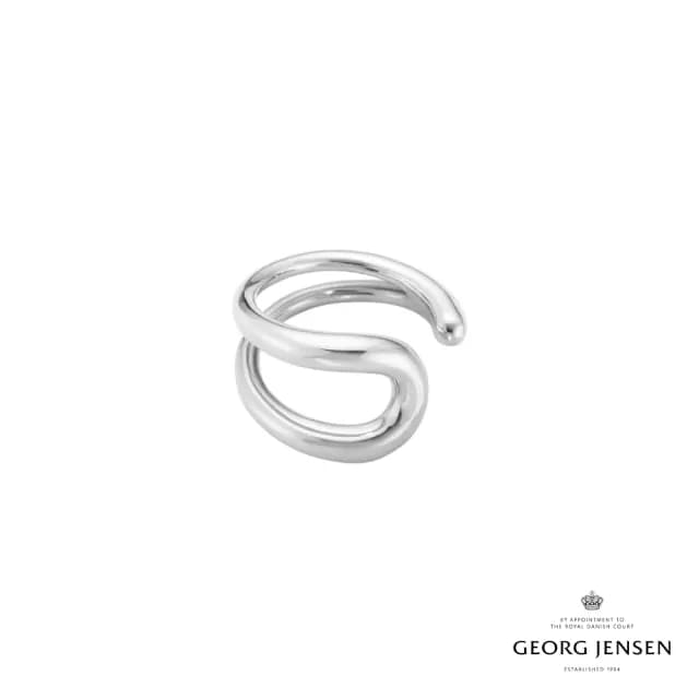 【Georg Jensen 官方旗艦店】Mercy 耳扣 單支(銀飾 耳環)