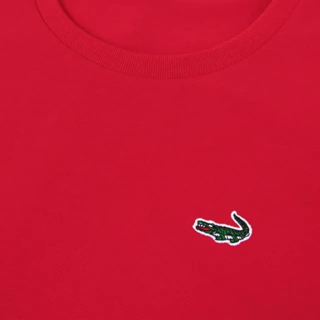 【Crocodile Junior 小鱷魚童裝】『小鱷魚童裝』經典鱷魚刺繡T恤(產品編號 : U67417-01 大碼款)
