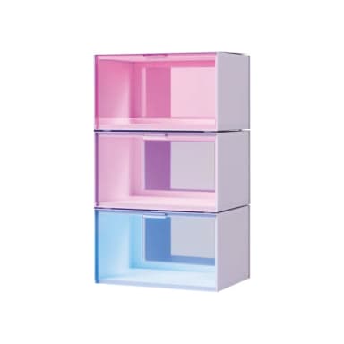 【nanoleaf】RGB 智能展示收納盒主體1入含電源及控制器+擴充組2入(RGB 收納 公仔 氣氛燈 LED燈 壁燈 鞋盒)