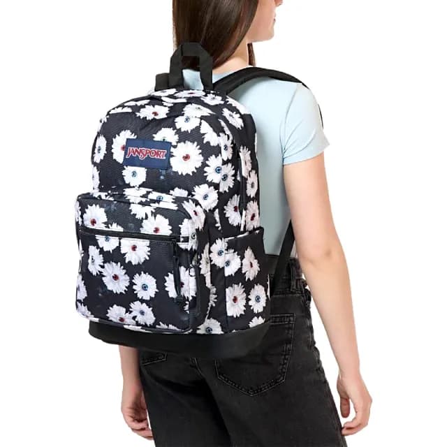 【JANSPORT】情人節禮物 後背包 Right Pack 瞳花色 小花 28L 15吋筆電包 側面水瓶口袋 書包(JS0A4QVALJ8)