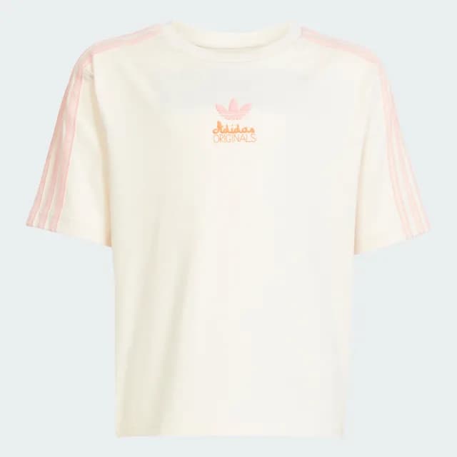 【adidas 愛迪達】SUMMER GLOW 短袖上衣 T恤 童裝 - Originals KC0776
