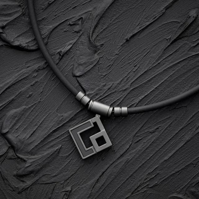 【Colantotte 克郎托天】限時搶購!TAO系列 AURA 磁石項鍊 消光黑(紳士質感滿分)