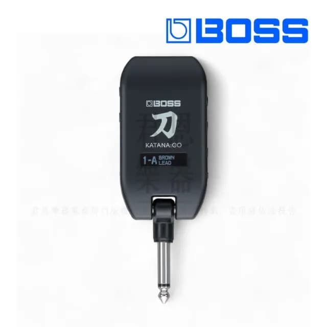 【BOSS】KATANA GO 2 第二代迷你藍芽音箱模擬 吉他/貝斯適用／專屬搖滾音色(吉他音箱 貝斯音箱 錄音 介面)