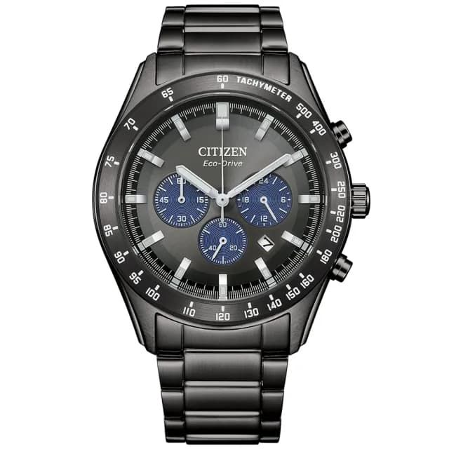 【CITIZEN 星辰】Chronograph系列 時尚光動能計時腕錶 七夕 情人節 送禮 推薦(CA4677-50H)