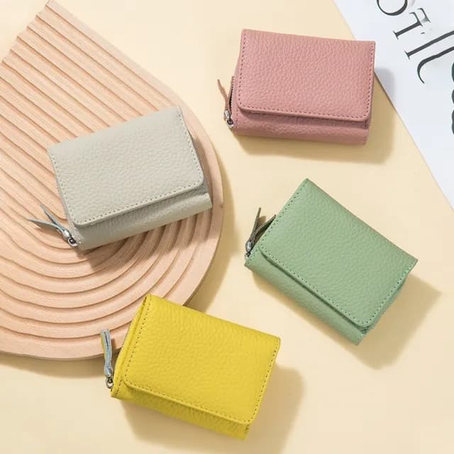 【LEEHER】雙11 簡約錢包/短夾/短夾/錢包/皮包/迷你錢包/日式短夾/三折錢包/女生短夾/