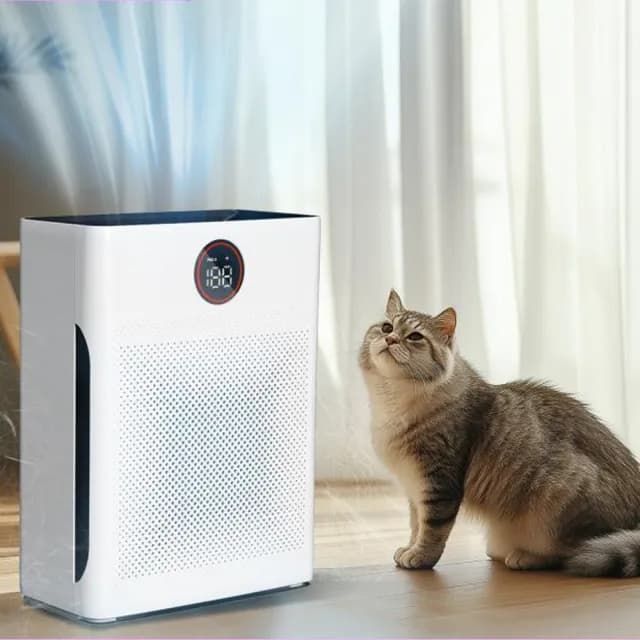 【IPSKY】智能寵物空氣清淨機(智慧數顯淨化器 超強吸毛 寵物淨化器 環境健康 空氣濾清器 30坪適用)