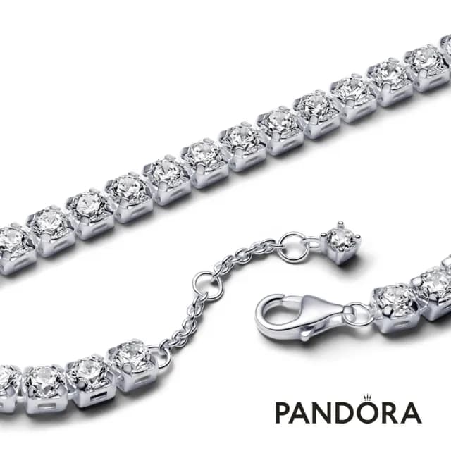 【Pandora 官方直營】璀璨大型寶石手鏈