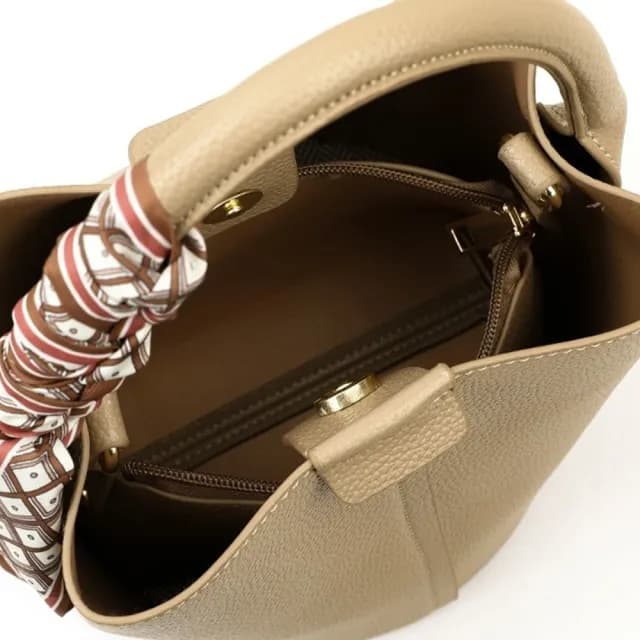 【KT DADA】真皮包包 手提包 牛皮小包 水桶包 包包 側背包 高級感 女生包包 箱包 生日禮