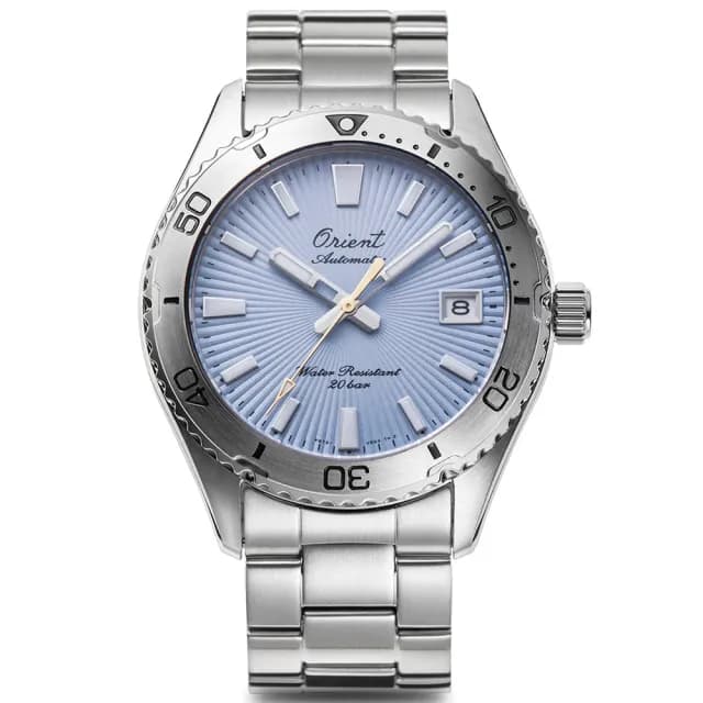 【ORIENT 東方錶】75週年限量 Water Resistant 潛水機械腕錶 父親節 禮物 送禮 推薦(RA-AC0Q12L)