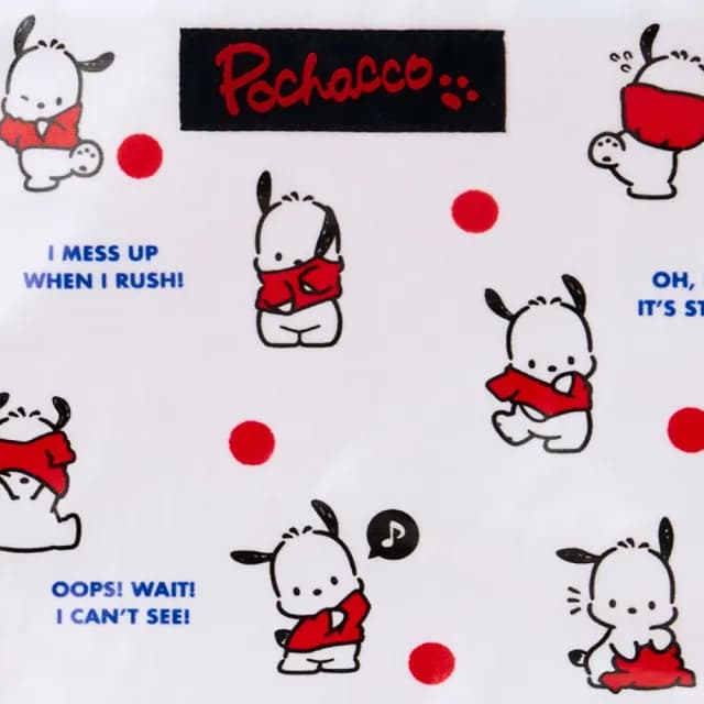 【SANRIO 三麗鷗】父親節禮物 帕恰狗生日 換裝系列 防水迷你提袋