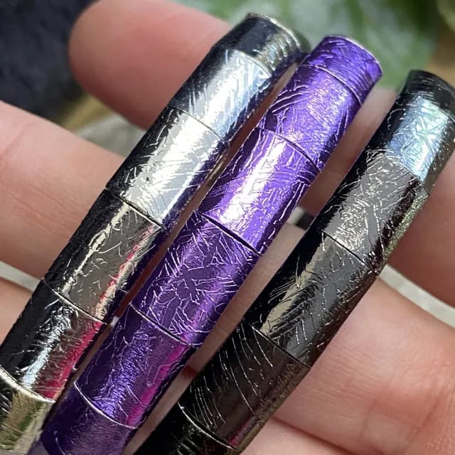 【Cozy 世界水晶原礦與茶】天鐵鐲排 36-4(天鐵來自遙遠太空的禮物以其獨特而強大的能量而聞名)