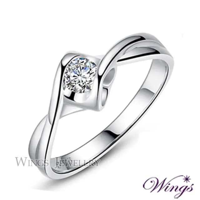 【WINGS】永浴愛河 多款任選 頂級八心八箭戒指 永生玫瑰花禮盒(送禮 女生禮物 禮盒 情人 七夕 生日)