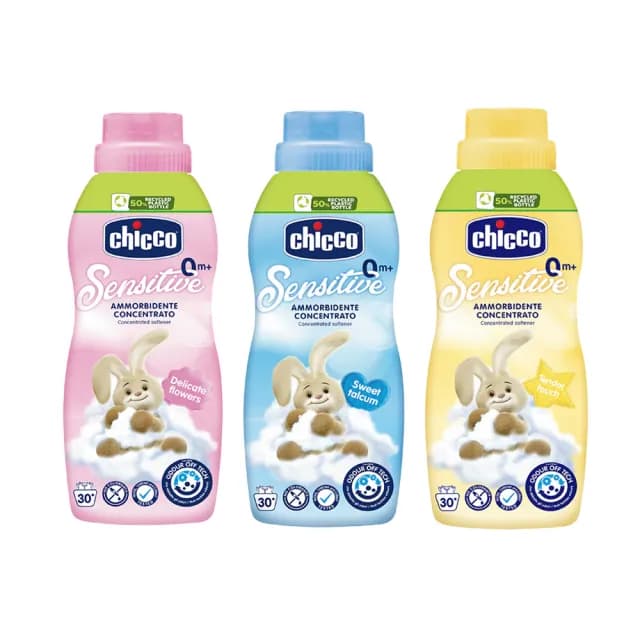 【Chicco】超濃縮嬰兒衣物柔軟精750ml(洗淨清潔 衛生用品 低敏)
