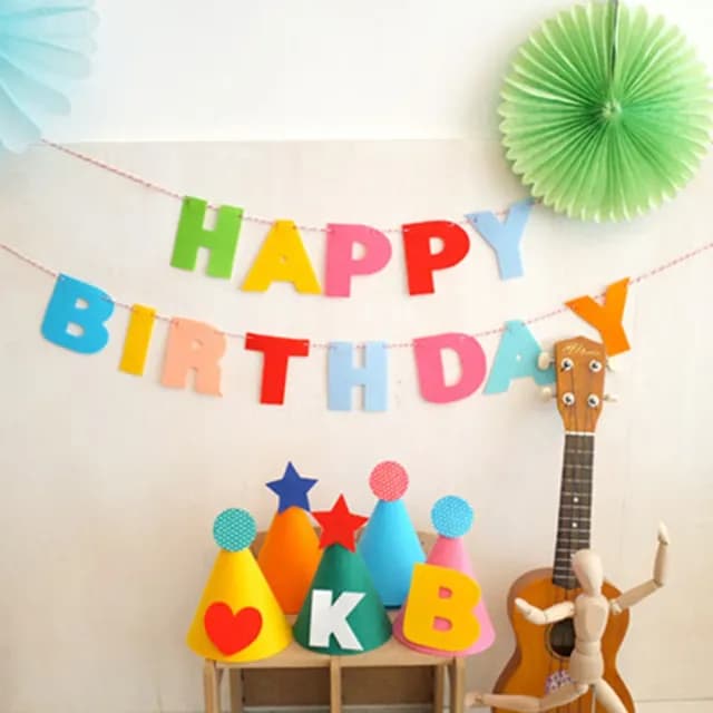 【橘魔法】HAPPY BIRTHDAY 生日快樂拉條(拉條 場地布置 兒童房 活動派對 兒童派對 裝飾)