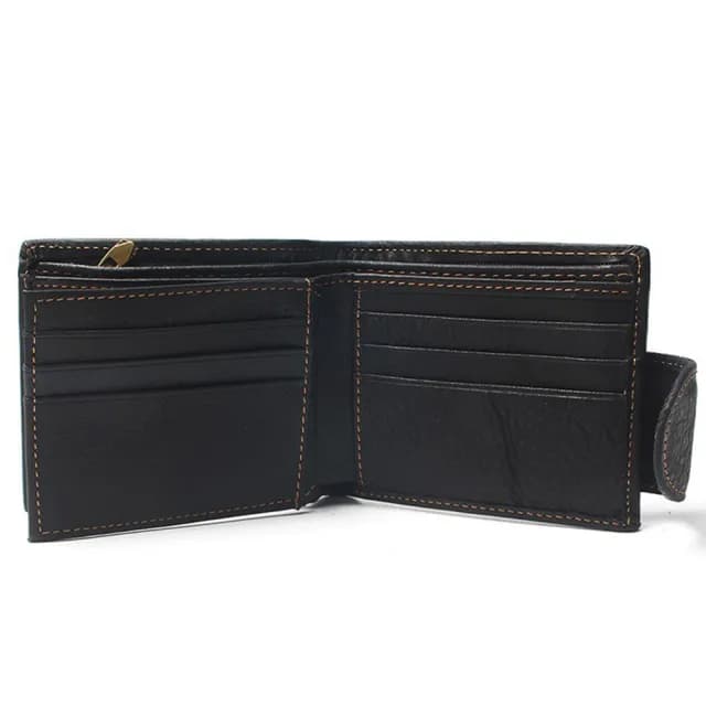 【LEEHER】雙11 男生皮夾/釦式錢包/牛皮錢包/瘋馬皮/錢夾/多卡位/頭層牛皮/卡包/皮夾/短夾/真皮