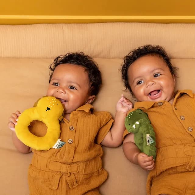 【Trixie 比利時】動物造型寶寶搖鈴 多款可選(安撫玩具 彌月禮)