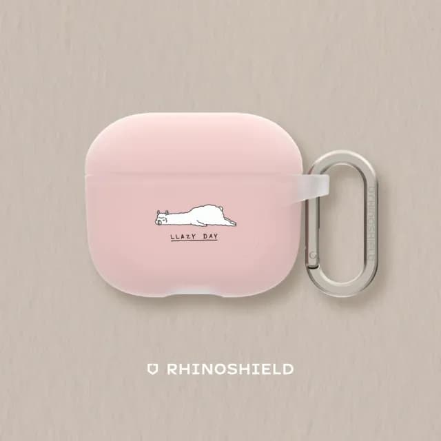 【RHINOSHIELD 犀牛盾】AirPods Pro2/Pro/第4/3/2/1代 無線耳機保護殼/I Love Doodle-羊駝(I Love Doodle)