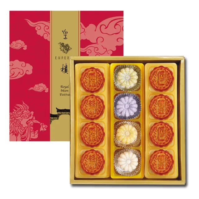 【EMPEROR 皇樓】天壇之月中秋月餅禮盒12入 附贈精美提袋(10盒/箱)