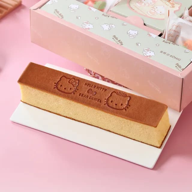 【金格食品】Hello Kitty 輕奢包蛋糕禮盒2盒組(伴手禮/彌月)