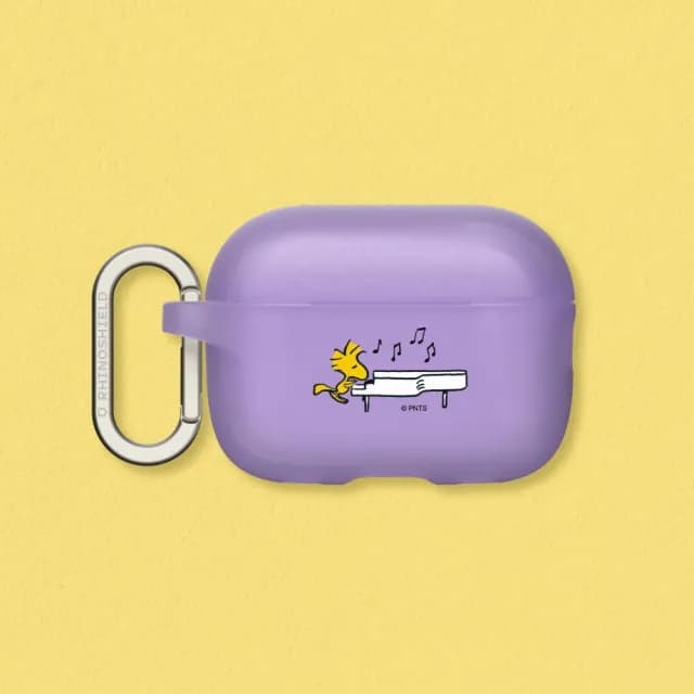 【RHINOSHIELD 犀牛盾】AirPods Pro2/Pro/第4/3/2/1代 無線耳機保護殼/史努比-鋼琴家胡士托(Snoopy)