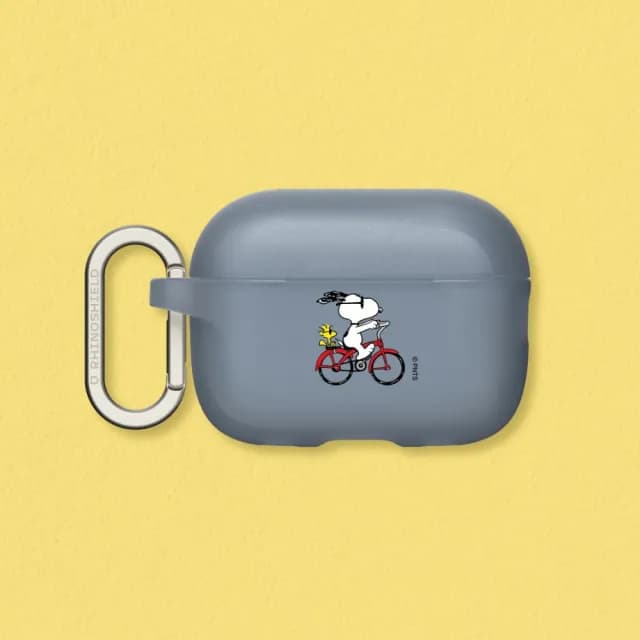 【RHINOSHIELD 犀牛盾】AirPods Pro2/Pro/第4/3/2/1代 無線耳機保護殼/Snoopy Ride The Bike(Snoopy)