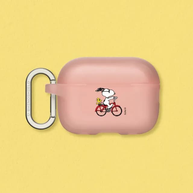 【RHINOSHIELD 犀牛盾】AirPods Pro2/Pro/第4/3/2/1代 無線耳機保護殼/Snoopy Ride The Bike(Snoopy)