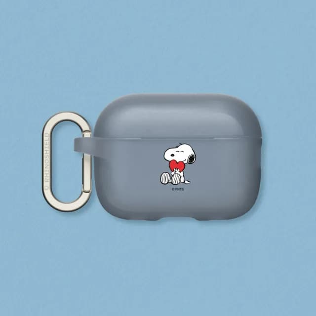 【RHINOSHIELD 犀牛盾】AirPods Pro2/Pro/第4/3/2/1代 無線耳機保護殼/史努比-愛心Snoopy(Snoopy)