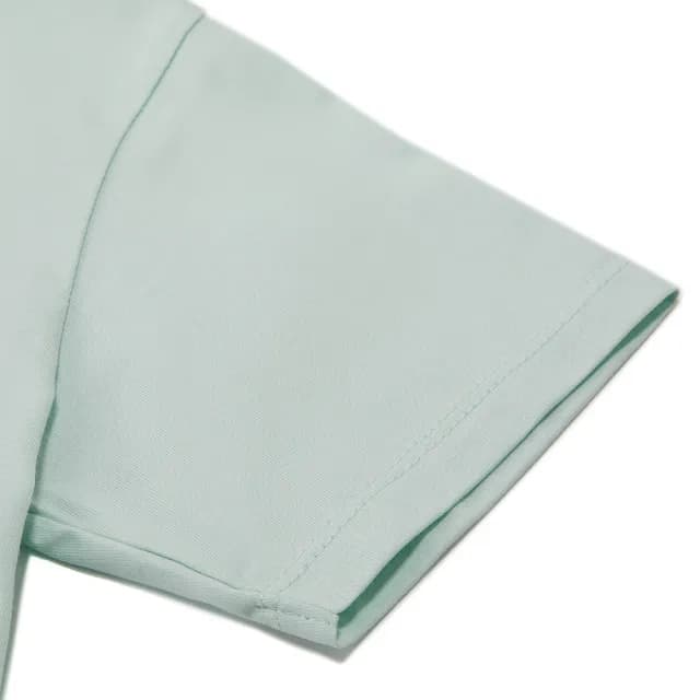 【GIORDANO 佐丹奴】童裝可愛水獺印花短袖上衣(63 冰河綠)