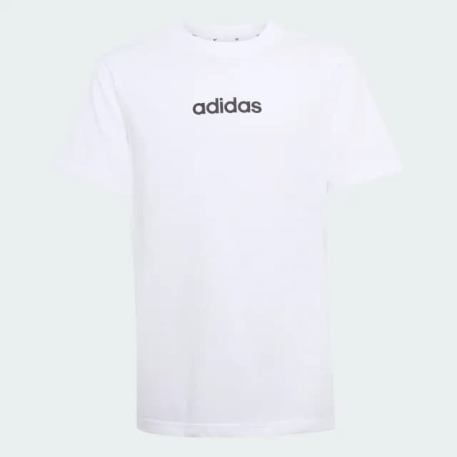【adidas 愛迪達】ESSENTIALS 短袖上衣 T恤 童裝 JC9747