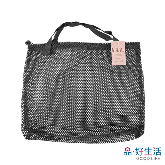 【GOOD LIFE 品好生活】父親節禮物 彩色網織束口手提袋（45x35cm）(日本直送 均一價)