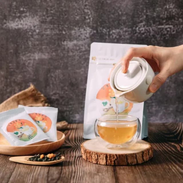 即期品【肆食吧】芒果金萱 茶葉包 6gx10包
