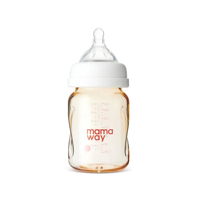 【mamaway 媽媽餵】PPSU寬口防脹氣雞蛋奶瓶200ml二入組(新生兒禮盒/彌月禮盒)