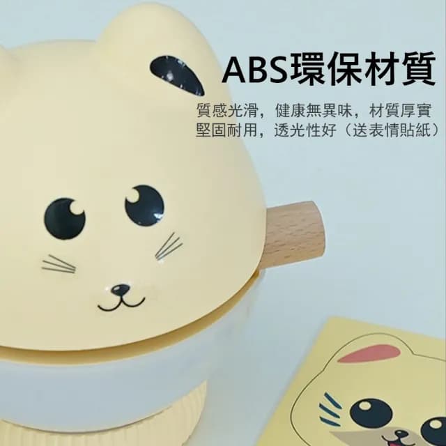 【Kyhome】招財貓木魚小夜燈 創意木魚敲敲燈 床頭臺燈 臥室氛圍燈 起夜哺乳燈 解壓禮物