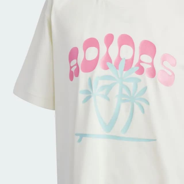 【adidas 愛迪達】短袖上衣 T恤 童裝 IT1815