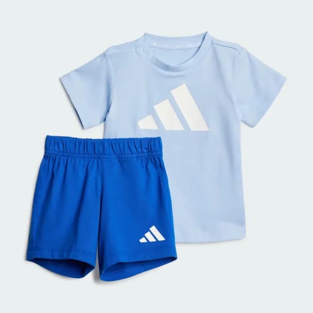 【adidas 愛迪達】ESSENTIALS 運動套裝 嬰幼童裝 JC9641