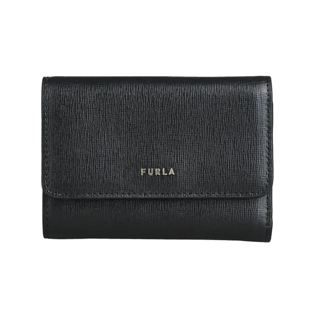 【FURLA 芙拉】FURLA BABYLON多功能6卡中夾(黑)