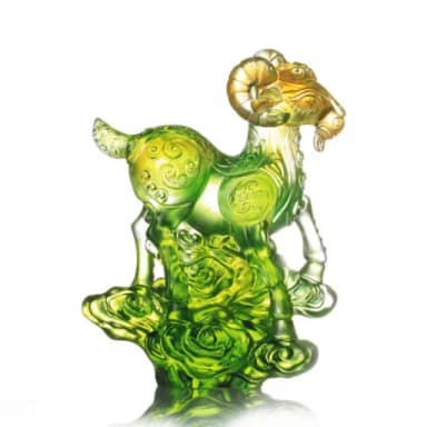 【琉璃工房】步步青雲  入厝禮/生日禮物/感謝(禮/琉璃/禮物/水晶/藝術品/禮贈/企業)