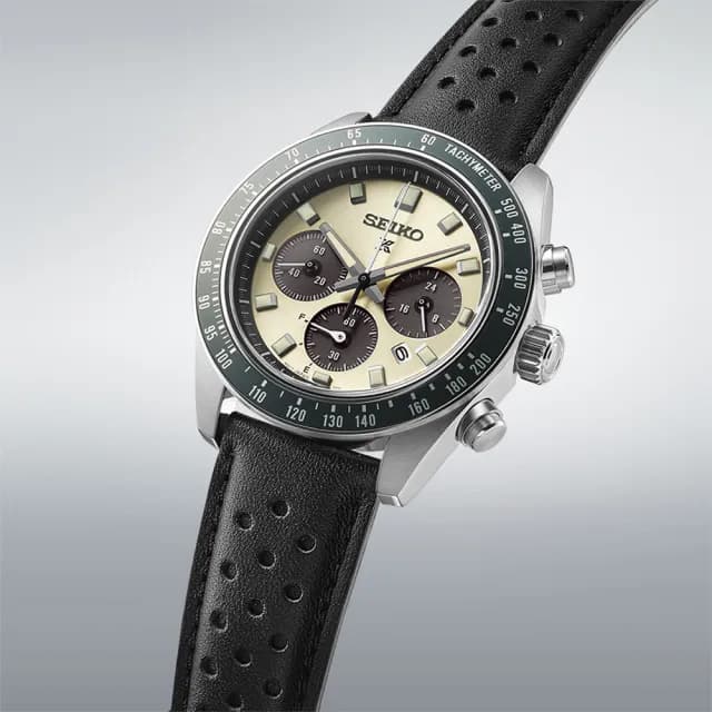 【SEIKO 精工】Prospex Speedtimer 太陽能三眼計時手錶 新年 禮物 推薦(SSC943P1/V192-0AH0F)