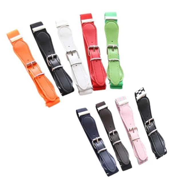 【橘魔法】多彩彈性拼接皮帶(腰帶 腰繩 褲帶 男童 女童 兒童 表演 花童 童裝)