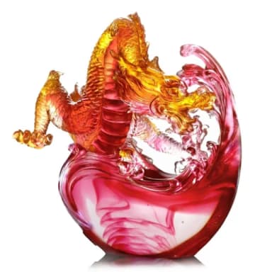 【琉璃工房 LIULI】氣宇任軒昂 入厝禮/轉任/感謝(送禮/琉璃/禮物/水晶/藝術品/禮贈/企業)