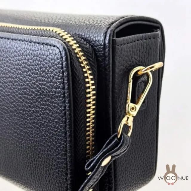 【WOONUE】專櫃高質感輕旅多功能簡約側背包側肩包斜背包(情人老婆聖誕女兒母親生日節禮物)