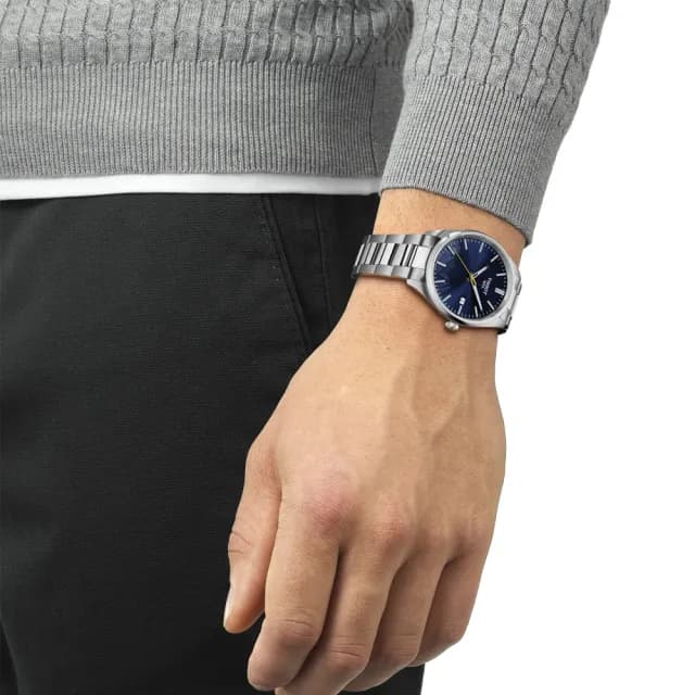 【TISSOT 天梭】PR100系列 少女峰 經典簡約腕錶 七夕 情人節 禮物 送禮 推薦(T1504101104102)