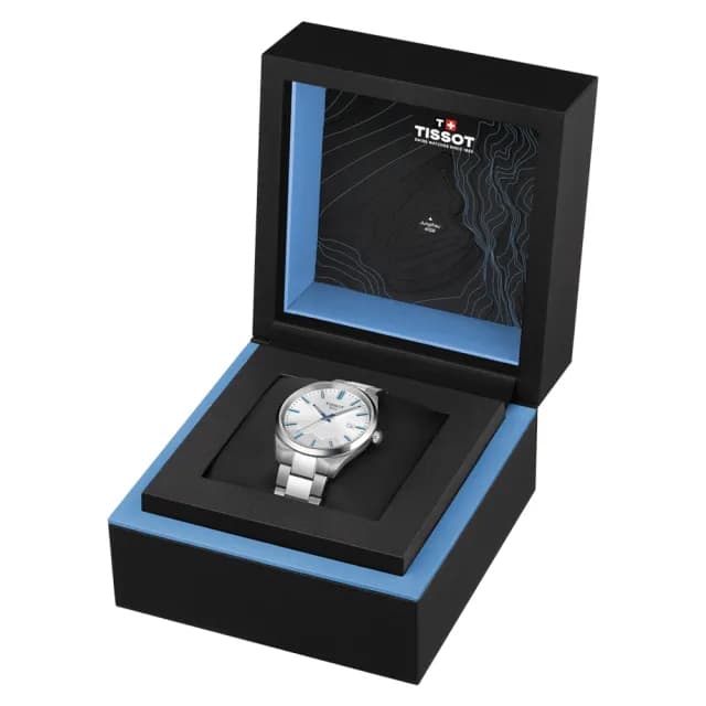 【TISSOT 天梭】少女峰 經典對錶 七夕 情人節 禮物 送禮 推薦(T1504101103100/T1502101103101)