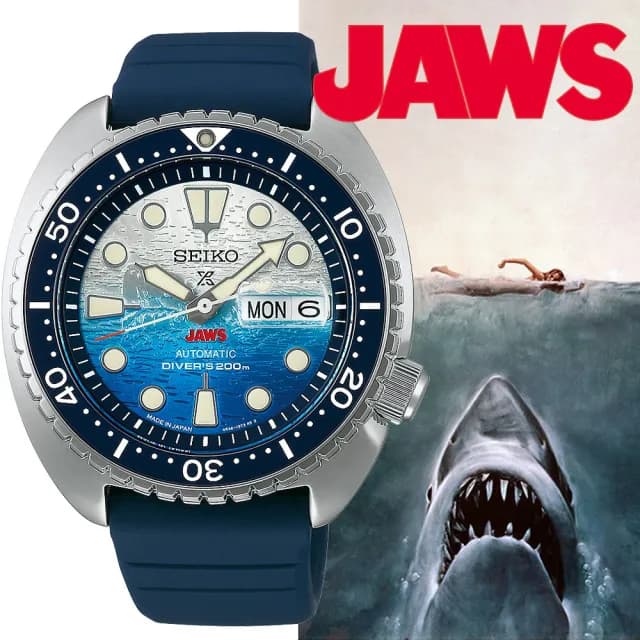 【SEIKO 精工】大白鯊50週年限量錶200米潛水機械錶 畢業 禮物 推薦(SRPL81K1/4R36-17H0B)