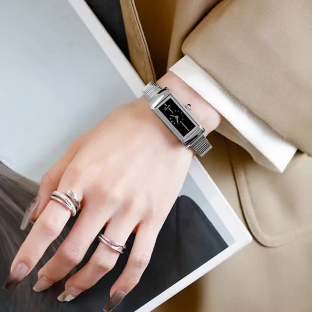 【LEEHER】鋼帶女錶/氣質手錶/女士腕錶/小錶盤/時尚百搭/簡約/優雅/高級感/手錶/石英錶/手