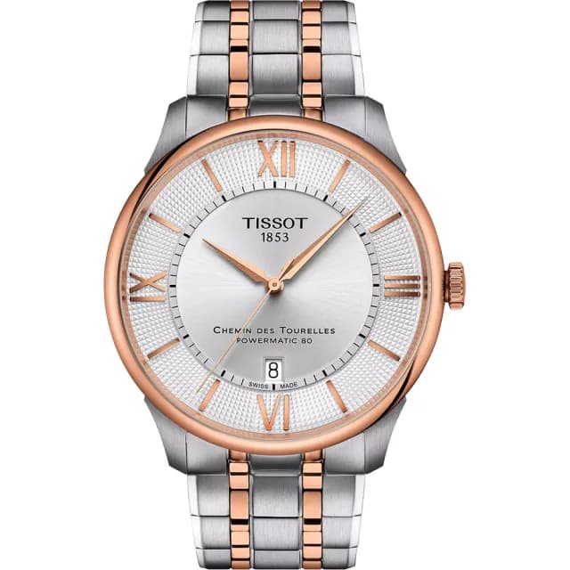 【TISSOT 天梭】杜魯爾系列動力80小時機械錶-42mm 七夕 情人節禮物(T1394072203800)