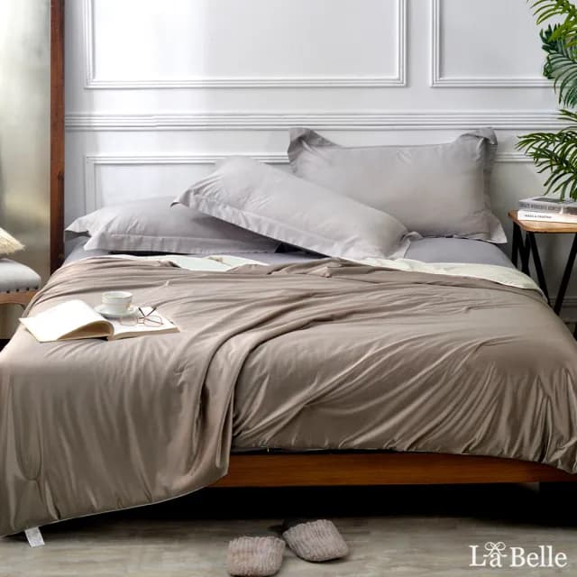 【Great Living 格蕾寢飾】La Belle 高質感 奢華光采 臻蠶絲可水洗涼感涼被 冰冰被 夏被(多色任選)