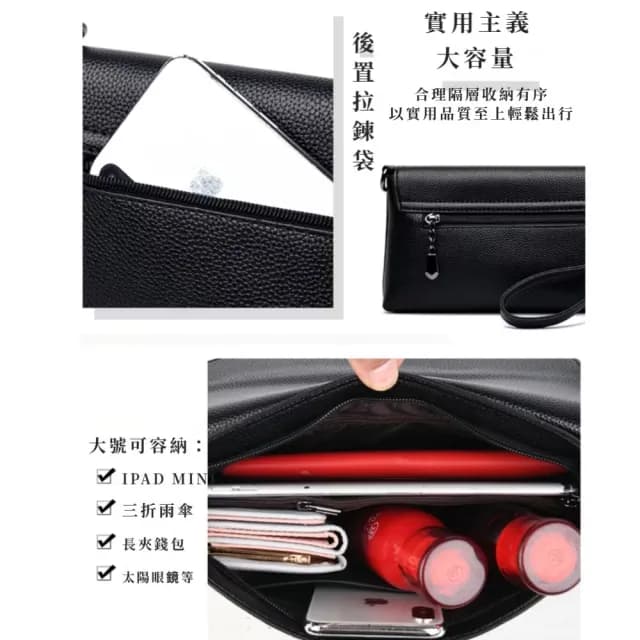 【婚禮穿搭】父親節禮物 時尚氣質金屬軟皮單肩女包(背帶可調節 大容量 側肩包 斜跨包 禮服洋裝 媽媽包 生日